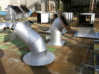 ダクト・ダストシュート製作