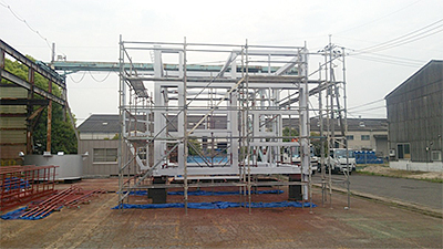 BAコンベア乗継架台