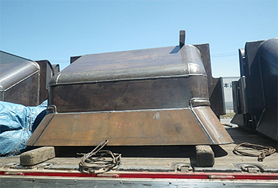 Bアンローダバケット製作 製作総重量 30t （67基）