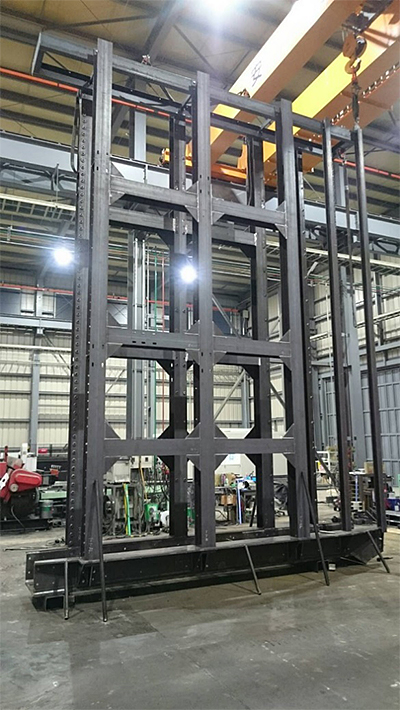 Bアンローダバケット製作 製作総重量 30t （67基）