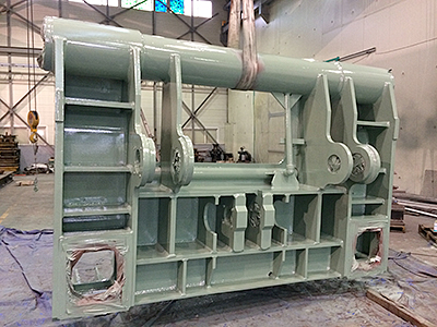 製缶機械加工品　フレーム製作